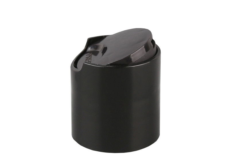 Os tampões de garrafa de creme pretos da loção 20/410 de BPA reciclável livram Eco amigável